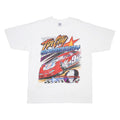 GILDAN Mens White Tri City Speedway Graphic T-Shirt XL Short Sleeve Crew Neck