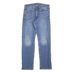 LEVI'S 505 Mens Jeans Blue Regular Straight Denim Medium W32 L32 Classic Cotton
