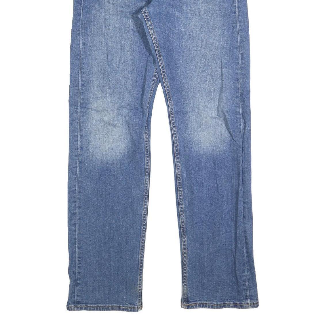 LEVI'S 505 Mens Jeans Blue Regular Straight Denim Medium W32 L32 Classic Cotton