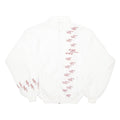 LA BASILESE Hidden Hood Womens Track Jacket White M
