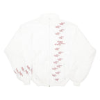 LA BASILESE Hidden Hood Womens Track Jacket White M