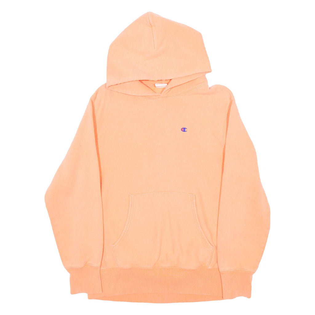 CHAMPION REVERSE WEAVE Womens Orange Hoodie XL