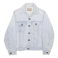 LEVI'S Womens Blue Cotton Denim Jacket S Button Closure Classic Fit Casual