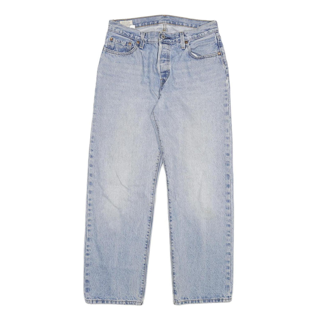 LEVI'S 501 BIG E Womens Jeans Blue Regular Straight Denim Light W29 L28 Vintage