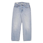 LEVI'S 501 BIG E Womens Jeans Blue Regular Straight Denim Light W29 L28 Vintage