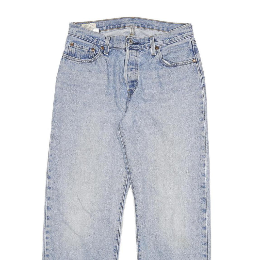 LEVI'S 501 BIG E Womens Jeans Blue Regular Straight Denim Light W29 L28 Vintage