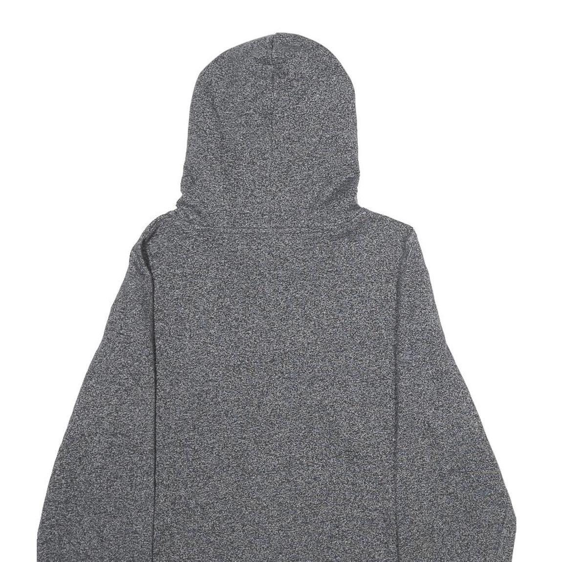 CHAMPION Mens Grey Pullover Hoodie M Cotton Blend Drawstring Casual Wear