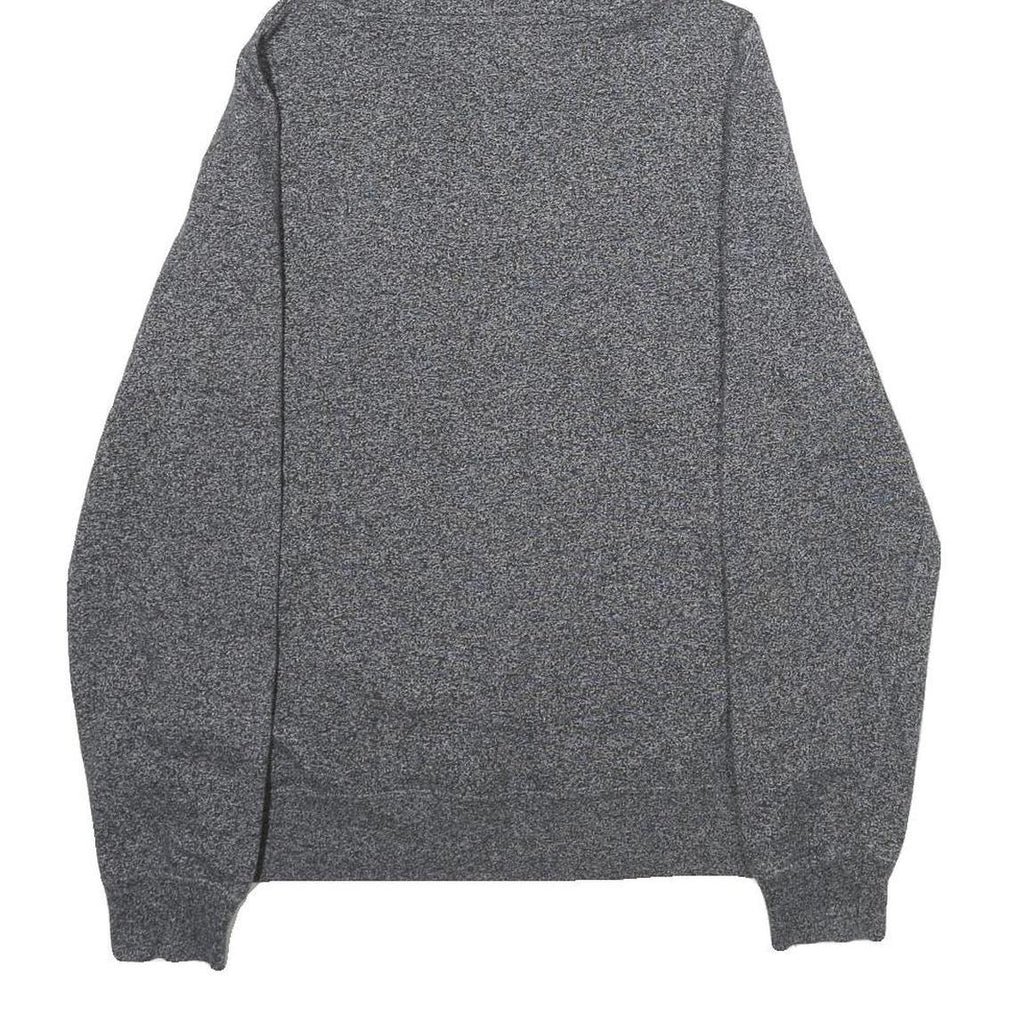 CHAMPION Mens Grey Pullover Hoodie M Cotton Blend Drawstring Casual Wear