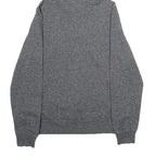 CHAMPION Mens Grey Pullover Hoodie M Cotton Blend Drawstring Casual Wear