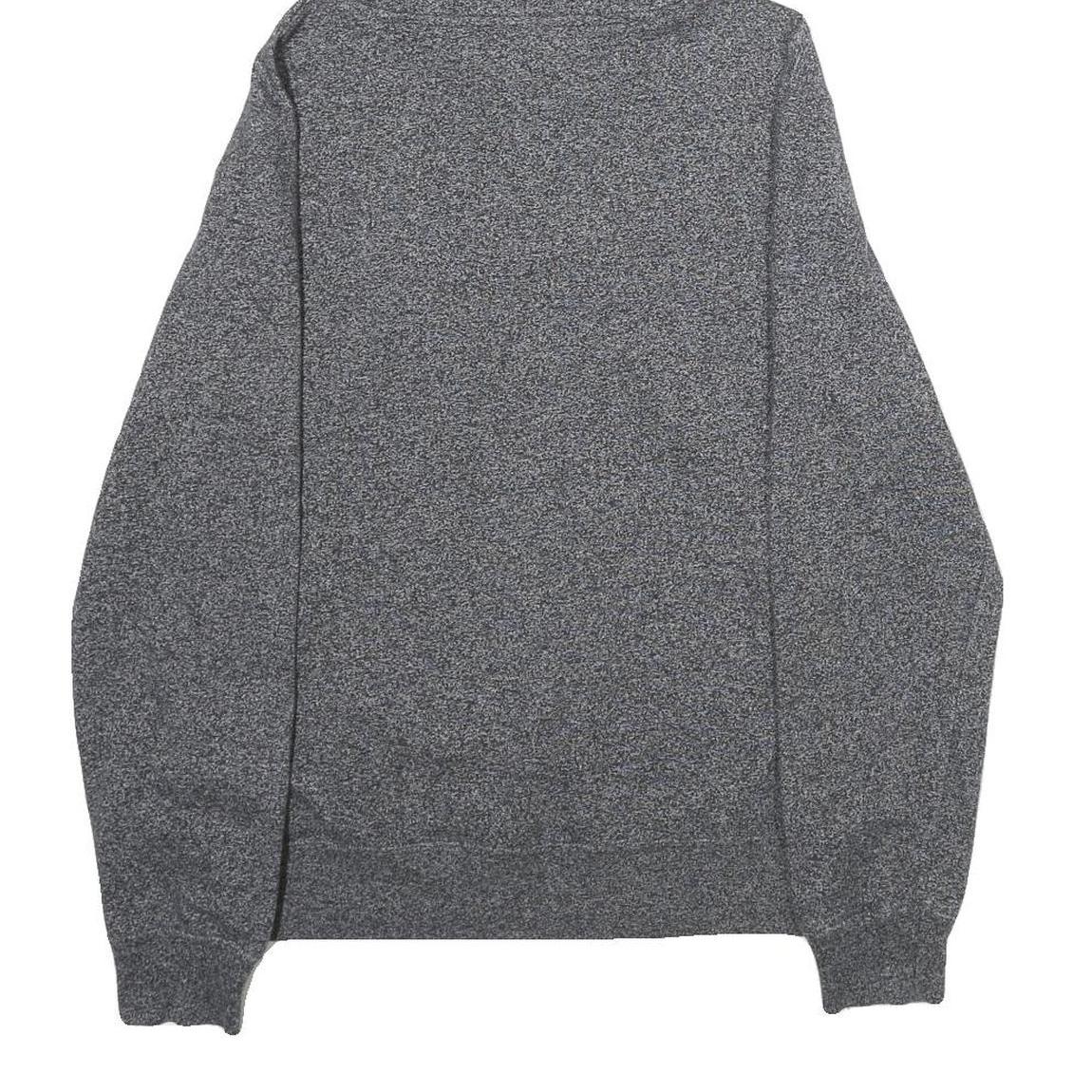 CHAMPION Mens Grey Pullover Hoodie M Cotton Blend Drawstring Casual Wear