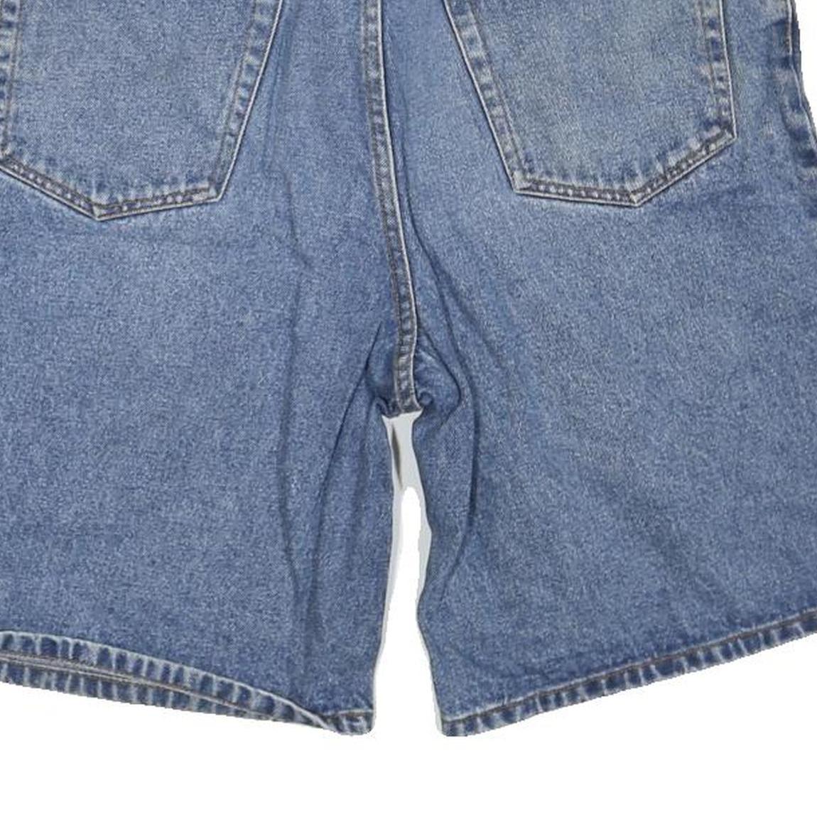 NEVADA Mens Denim Blue Casual Shorts M W34 Cotton Blend Comfortable Fit