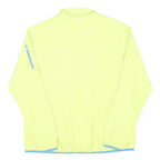 CHAMPION Mens Yellow & Light Blue Lightweight Jacket L Nylon Plain Zip Sport