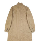 BOGNER Womens Beige Cotton Classic Jacket M Plain Button Closure Long Sleeve