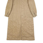 BOGNER Womens Beige Cotton Classic Jacket M Plain Button Closure Long Sleeve