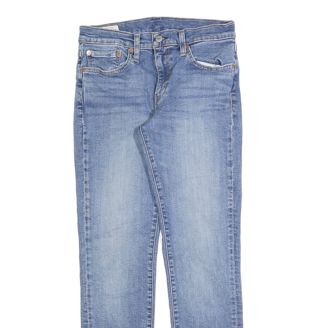 LEVI'S 511 Slim Mens Jeans Blue Slim Skinny Denim Medium W28 L32 Zip