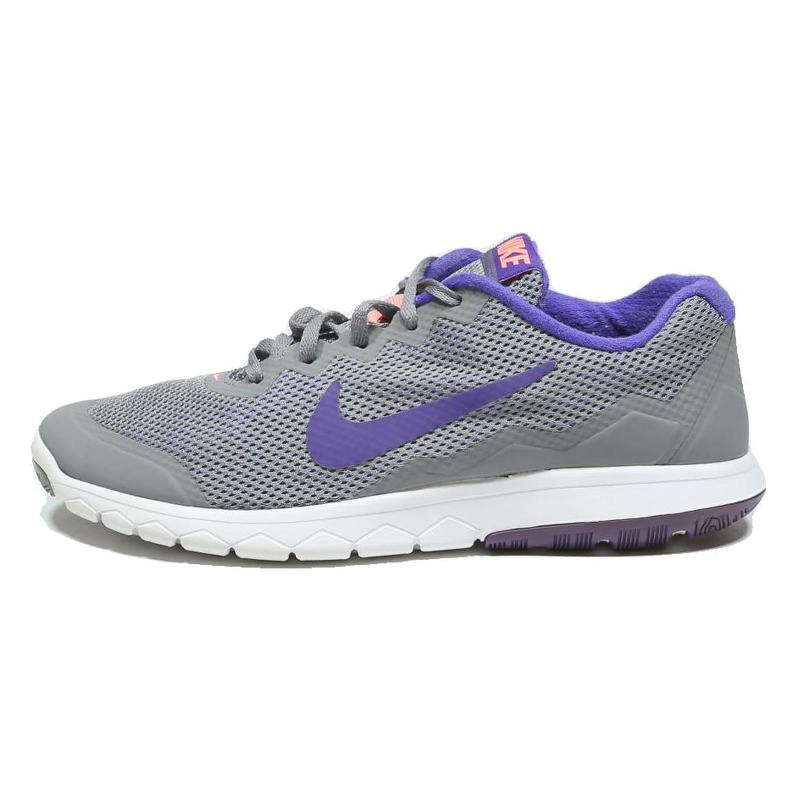 NIKE Womens Flex Experience RN 6 Trainers Low Top Footwear Grey Purple Synthetic