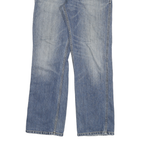 CARHARTT Mens Regular Fit Blue Denim Jeans W32 L29 Casual Cotton Blend Zip