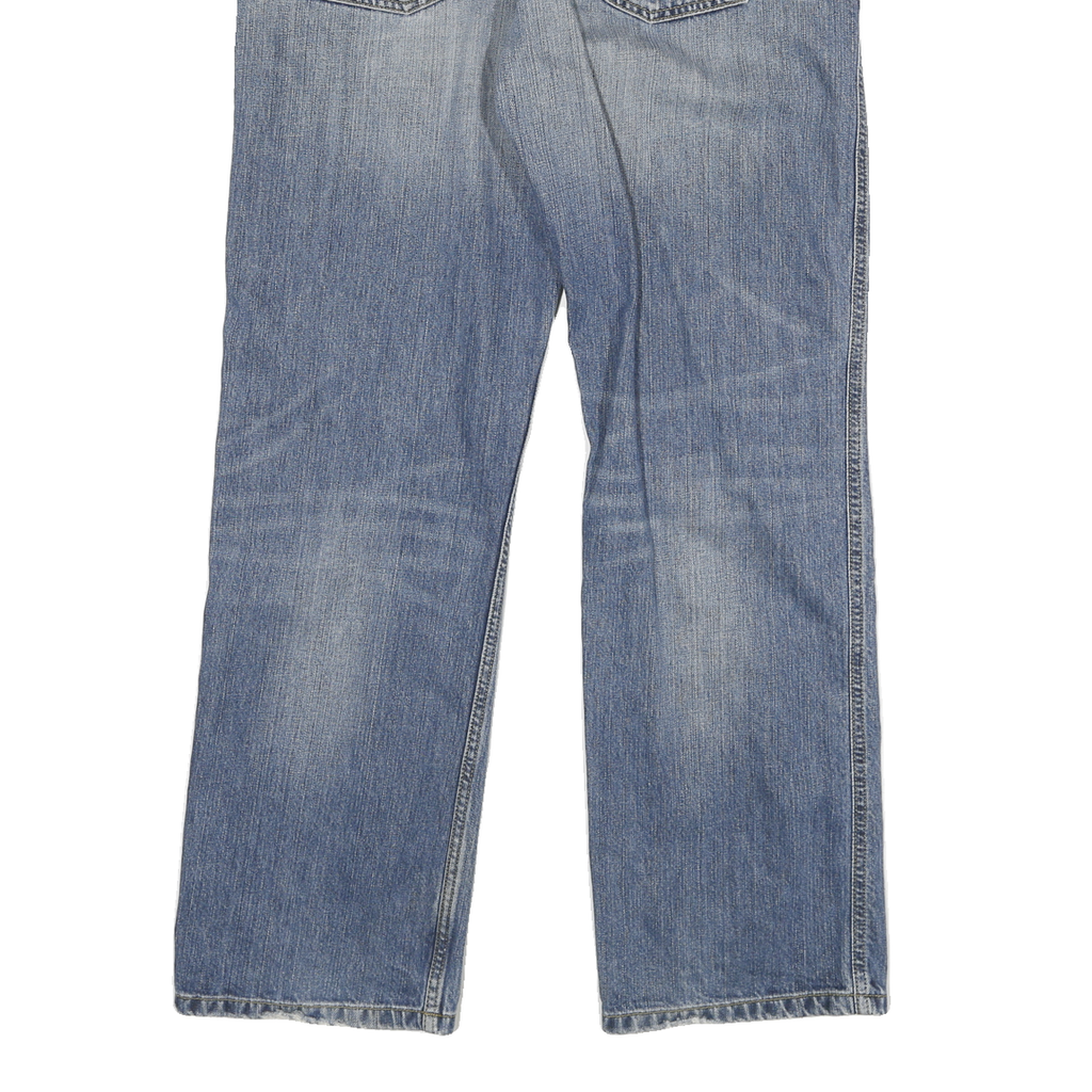 CARHARTT Mens Regular Fit Blue Denim Jeans W32 L29 Casual Cotton Blend Zip