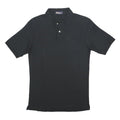 FILA Mens Black Short Sleeve Plain S Polo Shirt Cotton Classic