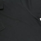 FILA Mens Black Short Sleeve Plain S Polo Shirt Cotton Classic