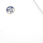 NORTH SAILS Mens White & Navy Long Sleeve Polo Shirt L Cotton Classic Casual