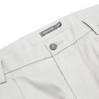 DOCKERS Mens Beige Regular Fit Plain Cotton Blend Trousers W34 L30