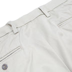 DOCKERS Mens Beige Regular Fit Plain Cotton Blend Trousers W34 L30