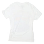 Mens White Chevy Classics Corvette Graphic T-Shirt M Short Sleeve Crew Neck