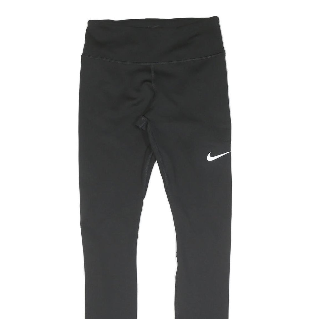 NIKE Womens Joggers Black XS W22 L27 Slim Tapered Sweatpants Activewear Leggings