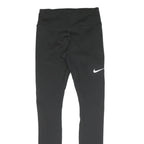 NIKE Womens Joggers Black XS W22 L27 Slim Tapered Sweatpants Activewear Leggings