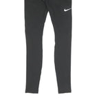 NIKE Womens Joggers Black XS W22 L27 Slim Tapered Sweatpants Activewear Leggings