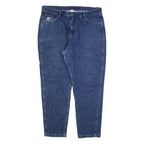 KARL KANI Womens Jeans Blue Relaxed Tapered W38 L31