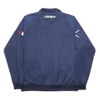 LEGEA Mens Blue & Yellow Sports Zip Jacket XL Polyester Technical