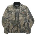 SITRA Mens Green & Grey Camouflage Outdoor Jacket XL Polyester Zip