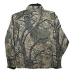 SITRA Mens Green & Grey Camouflage Outdoor Jacket XL Polyester Zip
