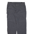 COLUMBIA Womens Trousers Grey Regular Straight Nylon W32 L30