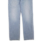 CARHARTT Mens Regular Fit Straight Leg Denim Light Blue Cotton Blend Zip W34 L34