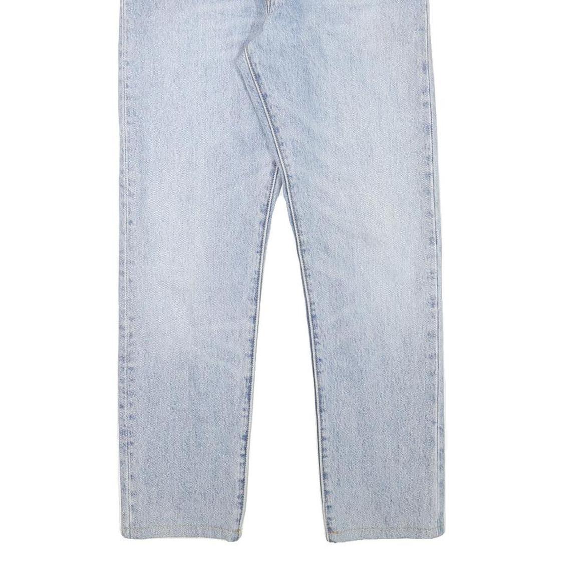 LEVI'S 501S Womens Jeans Blue Slim Straight Denim Light W27 L27 Classic Button