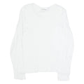 REFORMATION Mens T-Shirt White Long Sleeve S