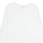REFORMATION Mens T-Shirt White Long Sleeve S