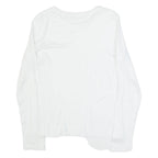 REFORMATION Mens T-Shirt White Long Sleeve S
