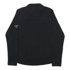 PATAGONIA Mens Black Fleece XS Zip Jacket Logo Patch Casual Outdoor Warm