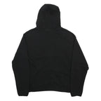 PUMA Womens Black Hoodie L Cotton Blend Pullover Hooded Sweatshirt Casual