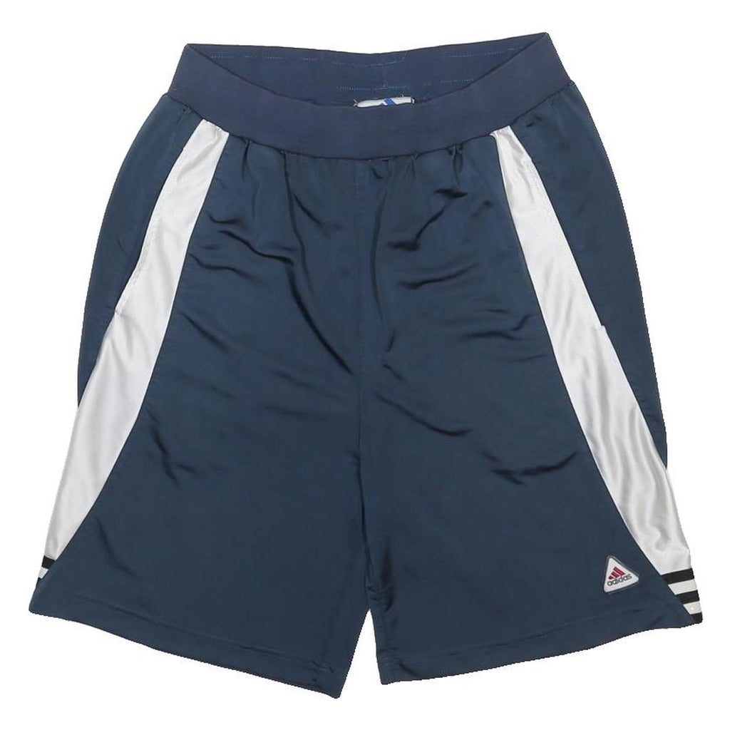 ADIDAS Mens Navy Blue Casual Polyester Sports Shorts XL W30