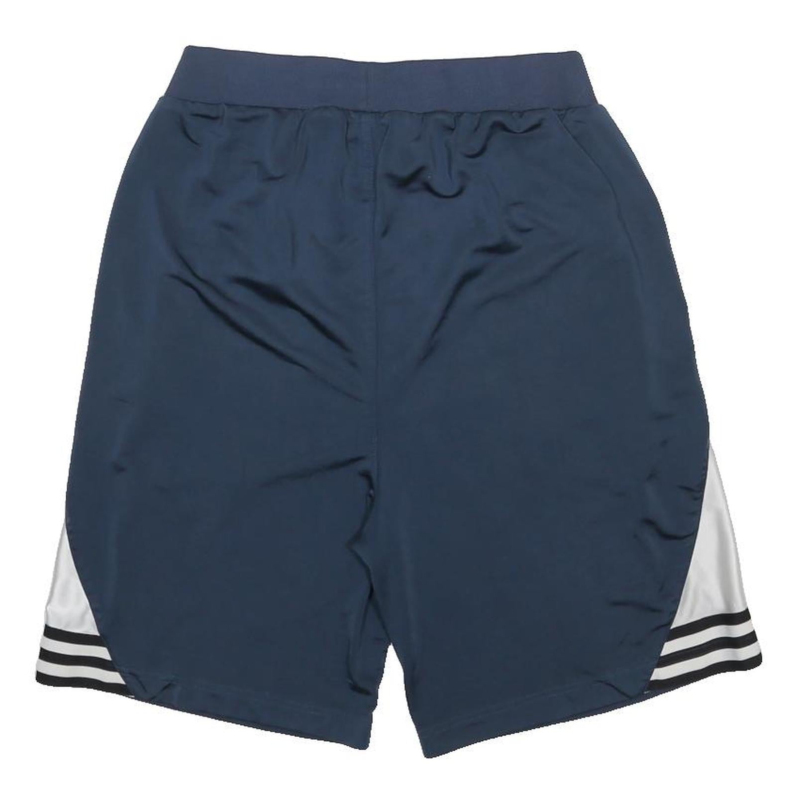 ADIDAS Mens Navy Blue Casual Polyester Sports Shorts XL W30