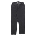 LEVI'S Womens Slim Black Denim Skinny Jeans Cotton Blend W27 L25 Classic Zip