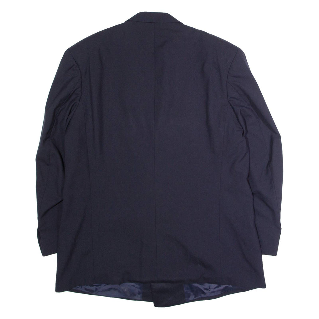 BOSS Mens Blazer Jacket Blue Wool L