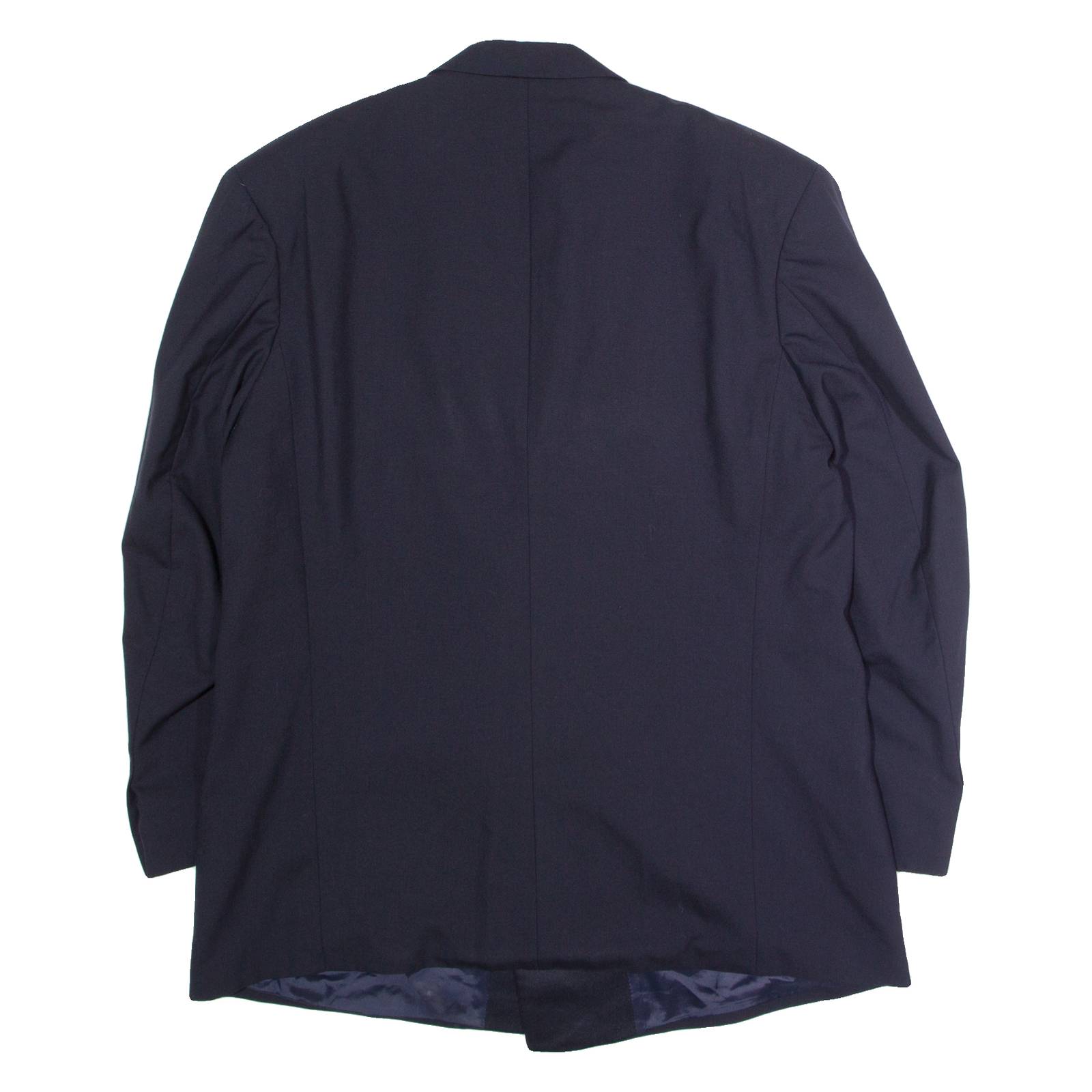 BOSS Mens Blazer Jacket Blue Wool L