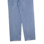 CARHARTT Mens Relaxed Light Blue Denim Jeans W40 L34 Classic Cotton Blend Zip