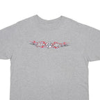 Mens Grey Aaron Yates Graphic T-Shirt M Short Sleeve Crew Neck Fast Furious Bike